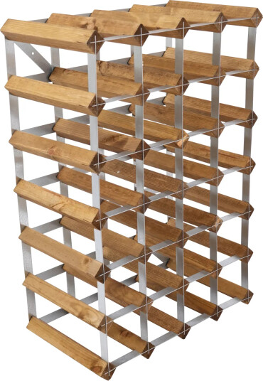 The Swedish Wine Rack Factory The Swedish Wine Rack Factory vinstativ montert 30 flasker lys furu The Swedish Wine Rack Factory The Swedish Wine Rack Factory vinstativ montert 30 flasker lys furu