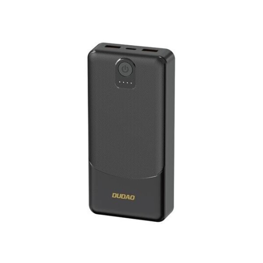 Dudao K10 10000mAh 2,4A 2 x USB-A Svart