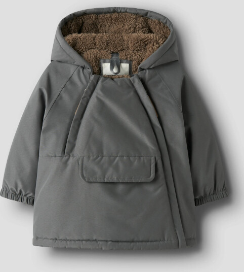 Lil"Atelier Nbmlasnow05 Jkt Solid Fo Lil Grey 68 Lil"Atelier Nbmlasnow05 Jkt Solid Fo Lil Grey 68