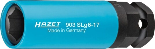 Hazet 903SLG6-17 1/2" Metrisk Kraftpipe 17mm - Blå Håndverktøy Hazet 903SLG6-17 1/2" Metrisk Kraftpipe 17mm - Blå Håndverktøy