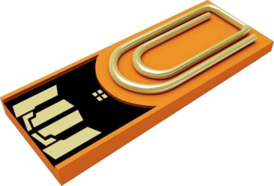 Xlyne Clip/M USB-minne 8 GB Oransje Xlyne Clip/M USB-minne 8 GB Oransje