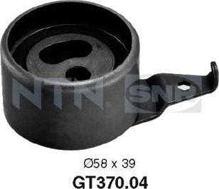 SNR GT370.04 Strammehjul, registerreim