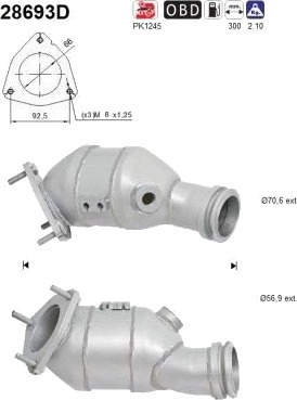 AS 28693D Katalysator