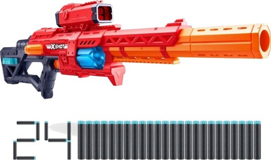 X-Shot Excel Blaster m/ 24 skumpiler Ranger X8 X-Shot Excel Blaster m/ 24 skumpiler Ranger X8