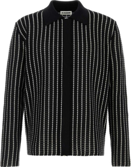 Jil Sander Herre Strikkevarer Svart L, Jil Sander Herre Strikkevarer Svart L,