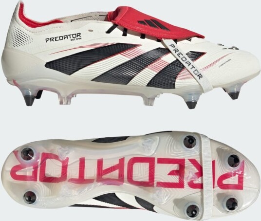 Predator Elite Fold Over Tongue Soft Ground Fotballsko