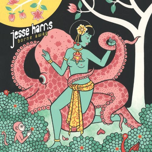 Jesse Harris Borne Away LP/Vinyl