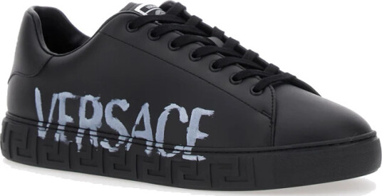 Versace Herre Sko Svart 45 EU, Versace Herre Sko Svart 45 EU,