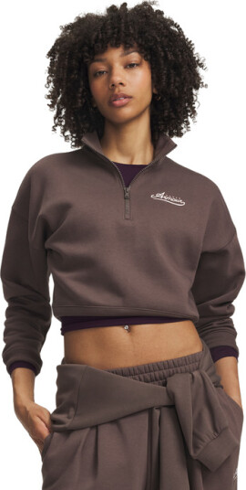 Under Armour Rival Fleece Varsity Hz Brown XS