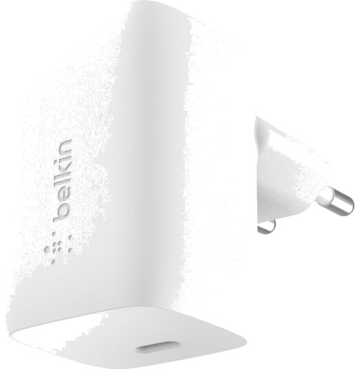 Belkin BOOST CHARGE Pro 60W GaN USB-C vegglader (hvit)
