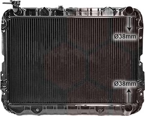 VAN WEZEL 53002217 Radiator motorkjøling