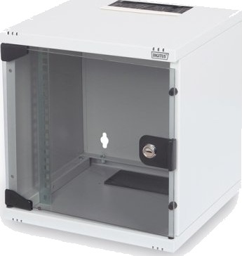 Digitus Dn-10-Set-1 Veggmonterbar Hylle 30 Kg Nøkkellås Grå