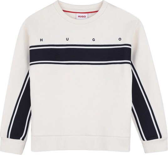 Hugo Kids Sweatshirt Cream 164