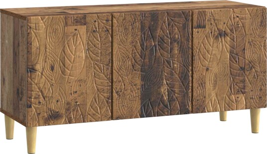  TV skap 99 x 34,5 x 50 cm Gammelt tre Konstruert tre