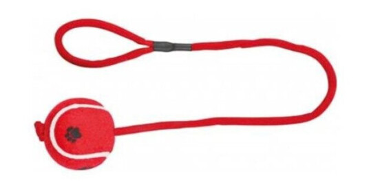 Trixie Tennis Ball On A Rope 6/50 cm Assorted Colours Trixie Tennis Ball On A Rope 6/50 cm Assorted Colours