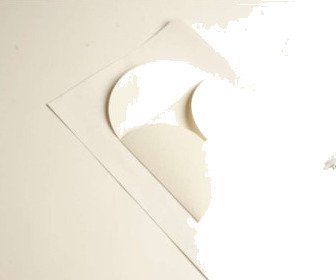 Foldekonvolutt Hvit 14x14 cm 25 stk