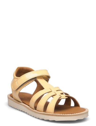 ANGULUS Sandals - Flat - Open Toe - Op - Yellow - 40