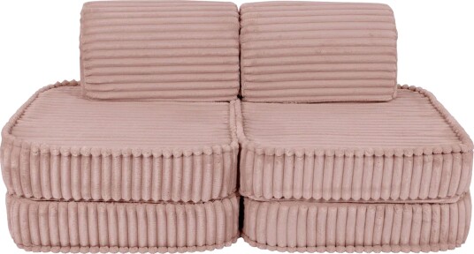 MeowBaby Churros Sofa Basic Ruby Chocolate Pink