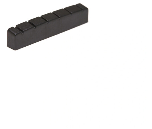 Graph Tech Pt-6000-L0 Svart Tusq Xl Slotted Jumbo Nut 44 MmFlat, Lefthand
