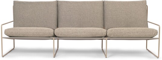 Ferm Living - Desert 3-Seater Cashmere - Dark Sand - Utendørs Sofaer