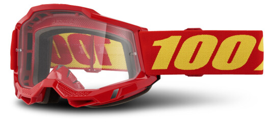 100% Crossbriller  Accuri 2 Rød-Klart
