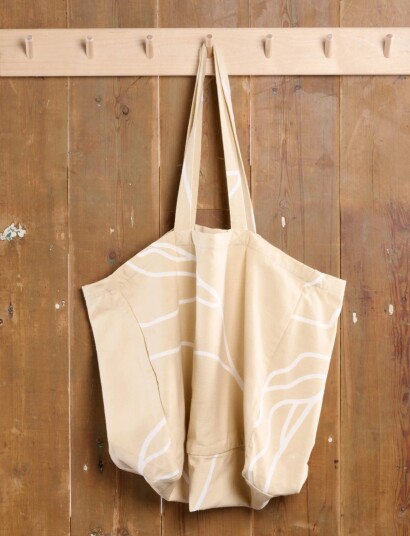 The Organic Company Reconnect Tote Bag   Beige   45X 35X 20CM