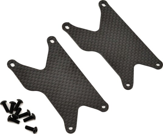 XRAY XR-353191-H Carbon Rear Lower Arm Plate Hard 2