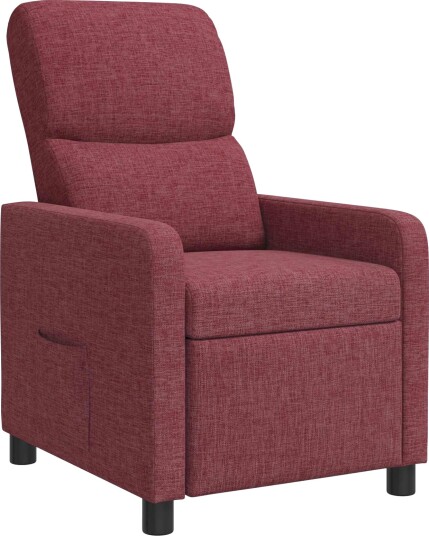 vidaXL Recliner Vinrød Stoff