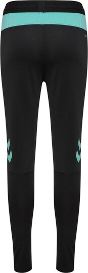 Hummel Treningsbukser hmlBlaze 2.0 Black/Pool Blue Hummel 12 år (152) Bukser bomull Blå Svart Turkis