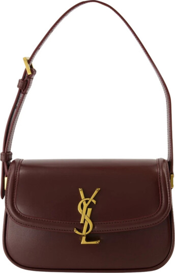 Saint Laurent Dame Vesker Rød ONE SIZE,