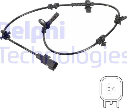 DELPHI SS20837 Sensor ABS