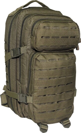 MFH Laser Cut Assault ryggsekk 30L Grønn Oliven MFH Laser Cut Assault ryggsekk 30L Grønn Oliven