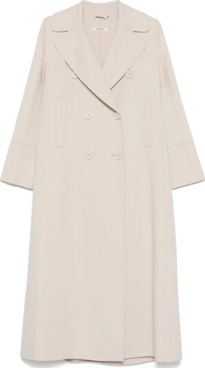 Max Mara Dame Frakker Beige 2XS,
