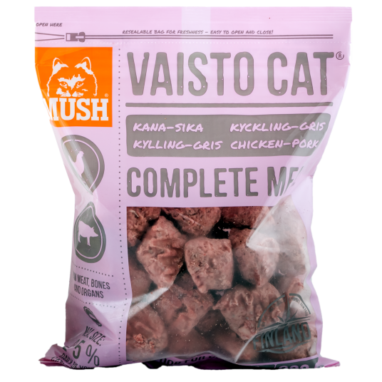Mush Cat Rosa Kylling Gris 800G