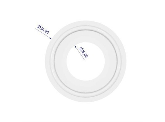 TC Pakning 34mm DN15 TC Pakning 34mm DN15