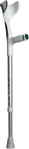 Swereco Flex krykke barn grå justerbar 46-58cm 1 stk