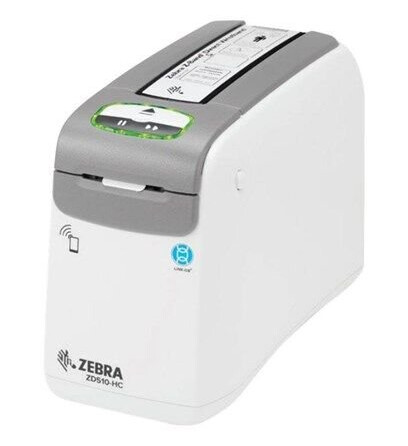 Zebra ZD510-HC Wristband Printer (USB/ Ethernet/ BTLE) Zebra ZD510-HC Wristband Printer (USB/ Ethernet/ BTLE)