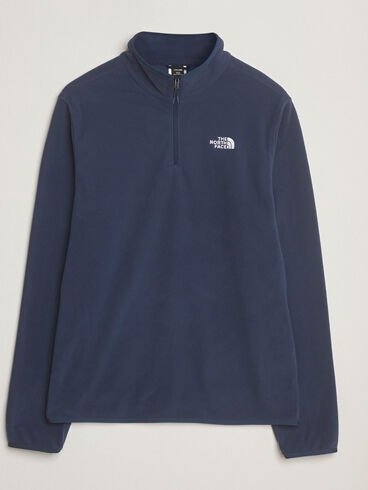 The North Face Men's Glacier Fleece 1/4 Zip Jacket Summit Navy S The North Face Men's Glacier Fleece 1/4 Zip Jacket Summit Navy S