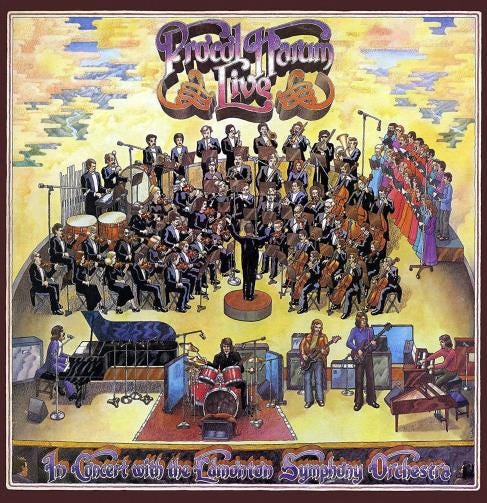 Procol Harum Live In Concert With The Edmonton Symphony Orchestra CD Procol Harum Live In Concert With The Edmonton Symphony Orchestra CD