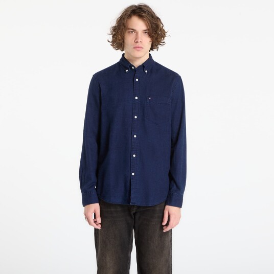 Tommy Hilfiger Flannel Indigo Shirt - Blue - L