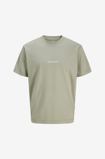 Jack & Jones   T skjorte jorNorrebro Emb Tee SS CN   Grønn