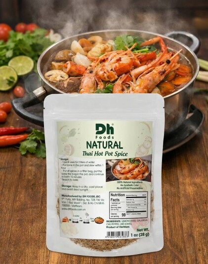 Natural Thai Hotpot Spice   DH Foods 26 gram Thailand