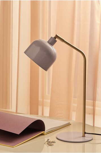 Ellos Home   Bordlampe Glossy   Lilla