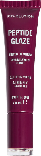 Revolution Beauty London Revolution Peptide Glaze Tinted Lip Serum Burgundy 10 ML