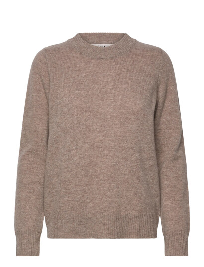 A-View Merino Knit Pullover - Brown - XS