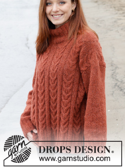 Drops 245 10 Flaming Heart Sweater