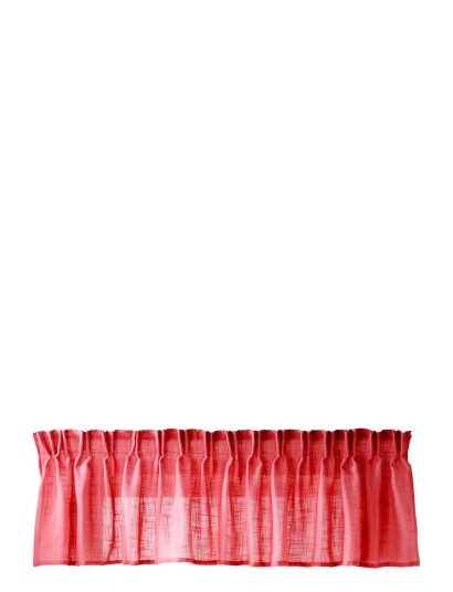 Noble House Pelmet Melissa - Red - 45X250 x 37