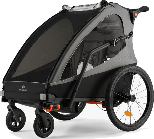 Kinderkraft Nava Sykkelvogn, Grey