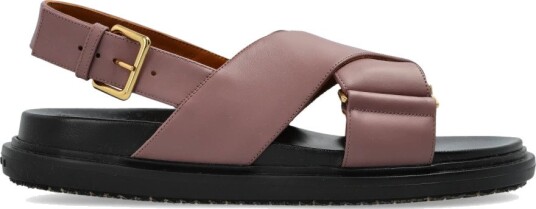 Marni, Dame, Sko, Rosa, 38 1/2 EU,