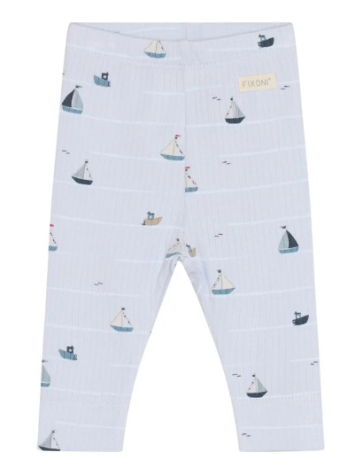 Blå Leggings Rib Blue 86 Blå Leggings Rib Blue 86